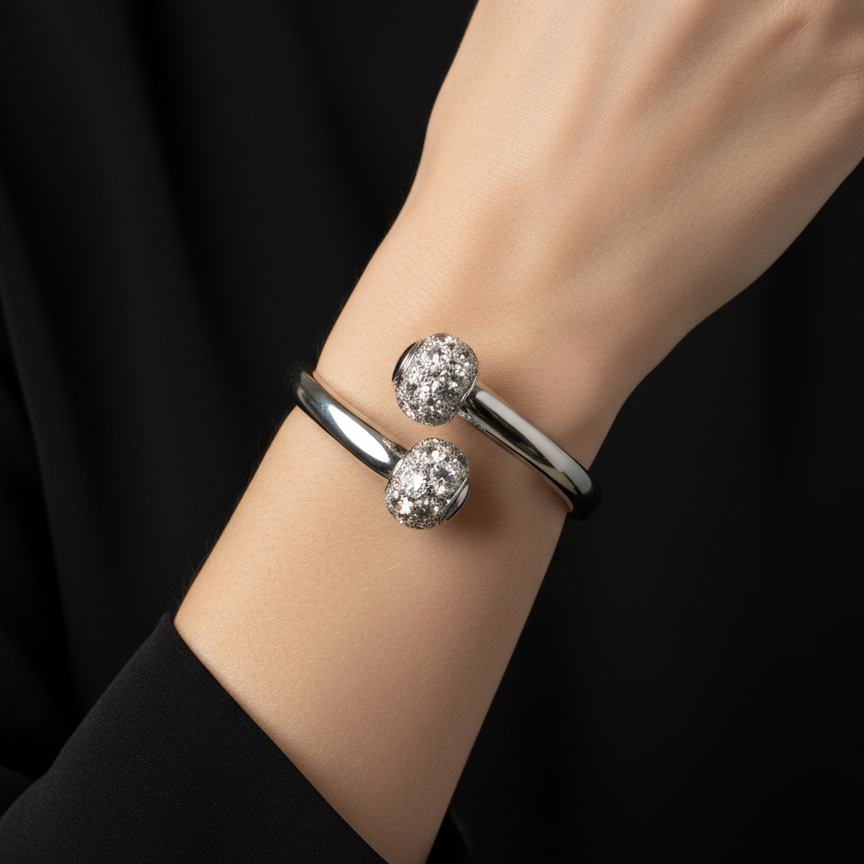 Celeste Duo Diamond Kada