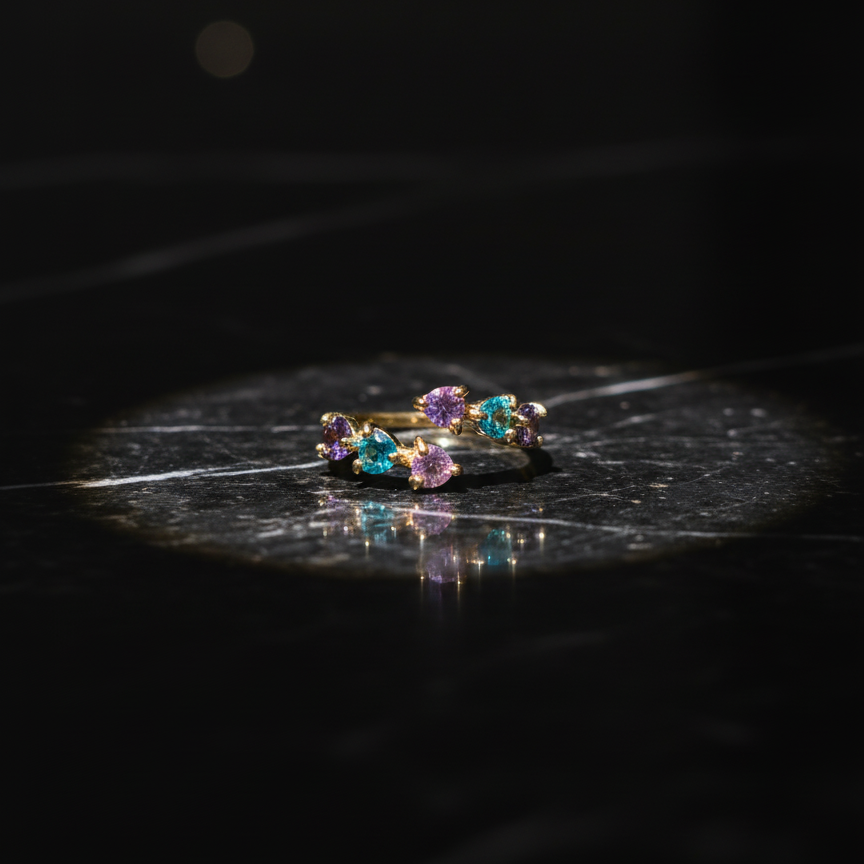 Celestial Heart Harmony Ring