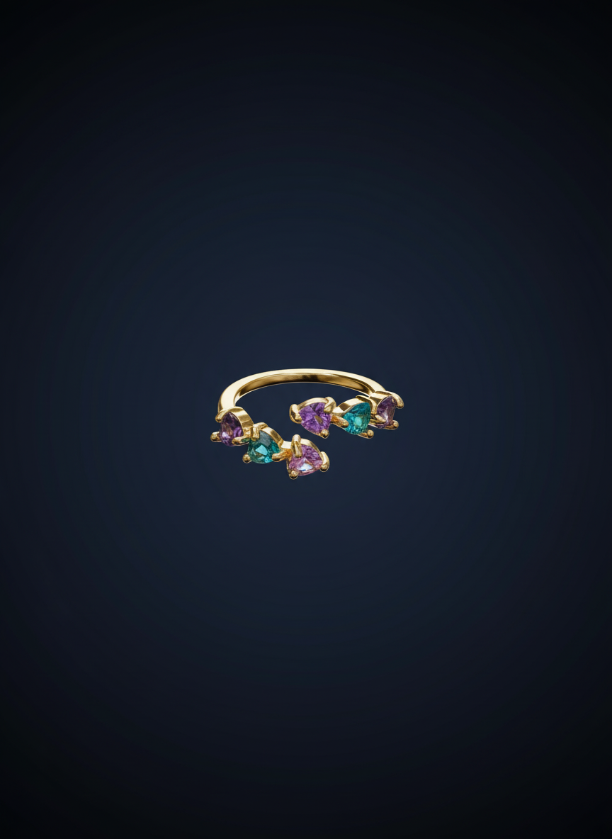 Celestial Heart Harmony Ring