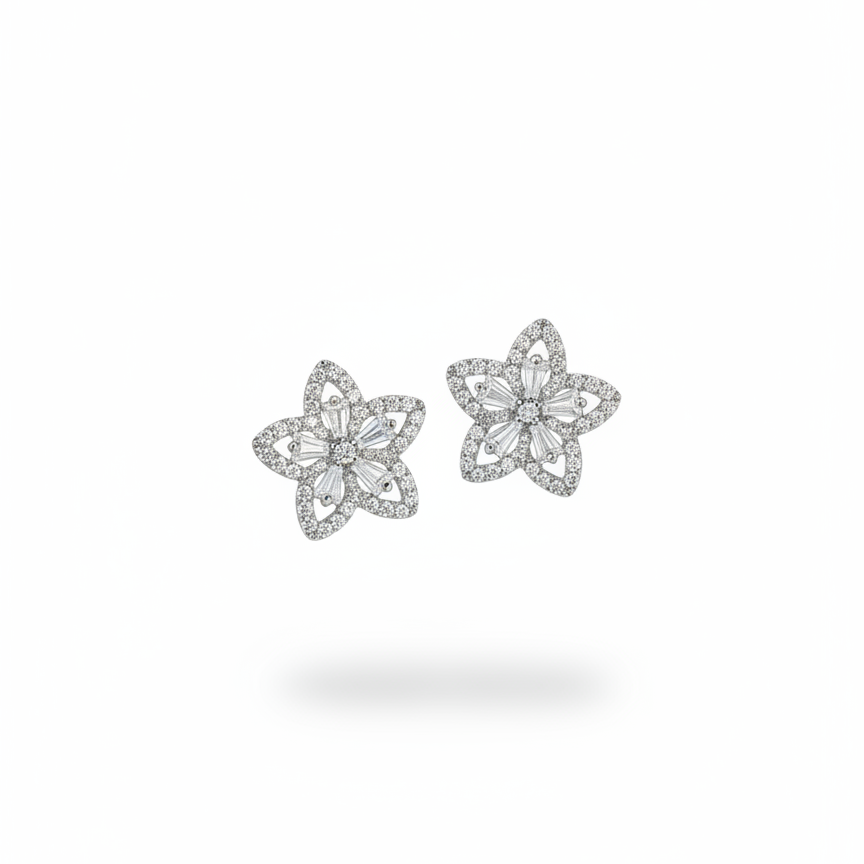 Blooming Radiance Diamond Earrings