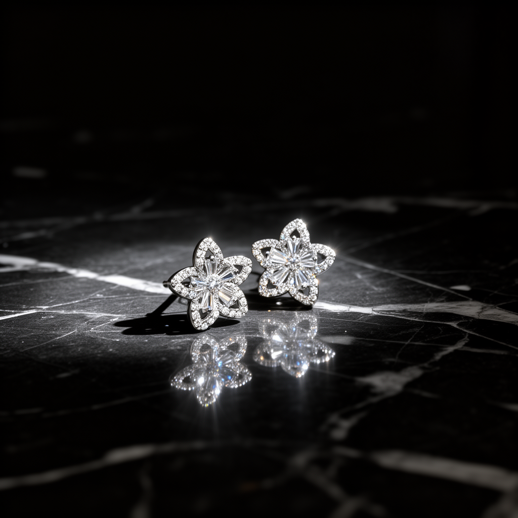 Blooming Radiance Diamond Earrings